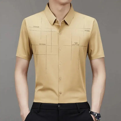 🔥LAST DAY 49% OFF - MEN'S ICE SILK BUSINESS SHIRT