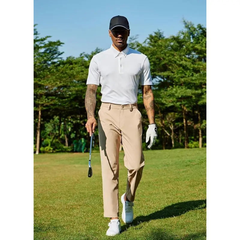 Men's Golf Stretch Straight Leg Pants