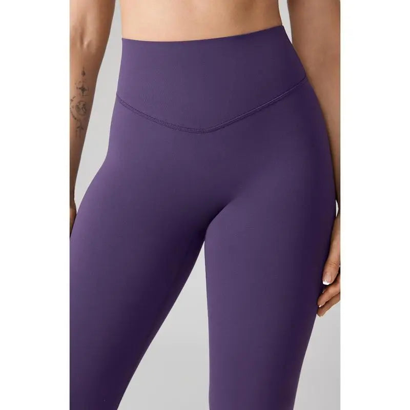 🔥8- PACK No Front Seam Flare Leggings 31"