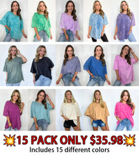 💥15 PACK - $35.98( All Colors )