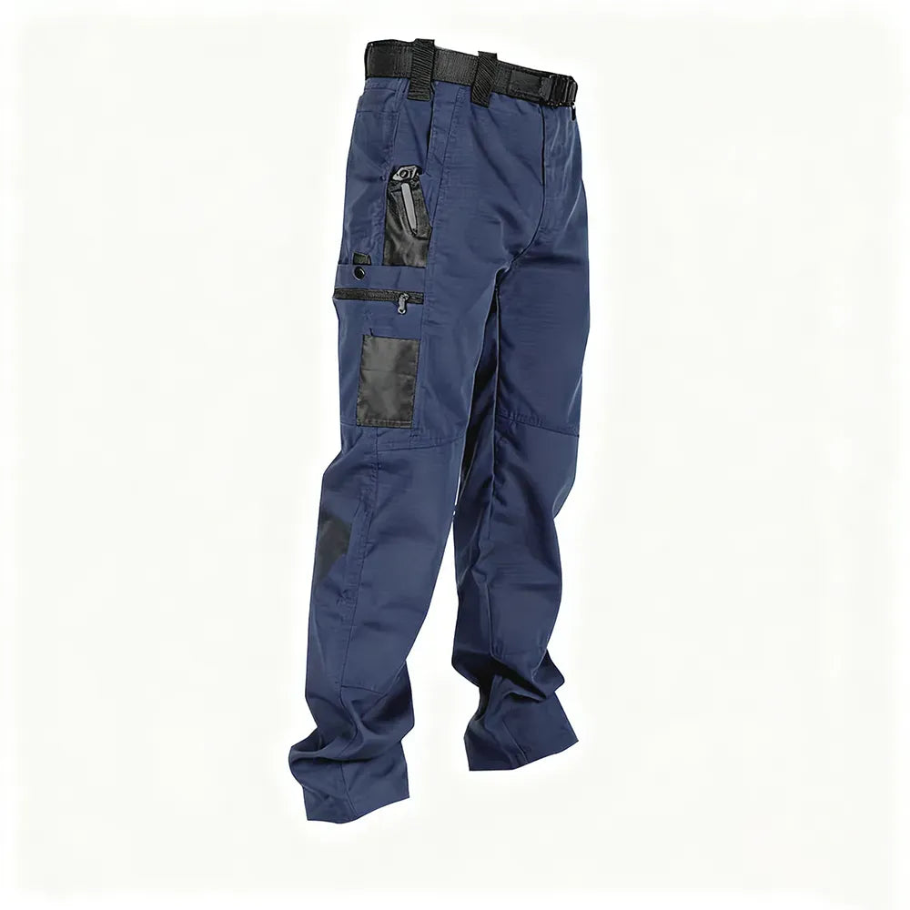 Men's Solid Color Tactical Work Pants
