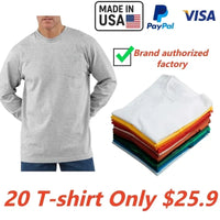 🔥🔥20 T-shirt Only $25.9 (20 Different Colors Together )