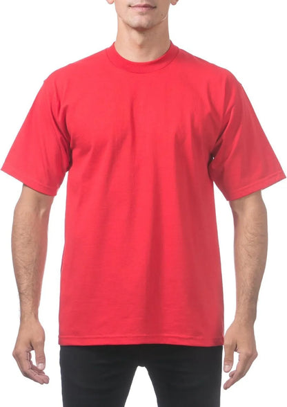 🔥Men's Heavyweight Cotton Short Sleeve Crew Neck T-Shirt