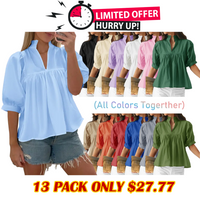 13 Shirts For $27.77 (All Colors Together)