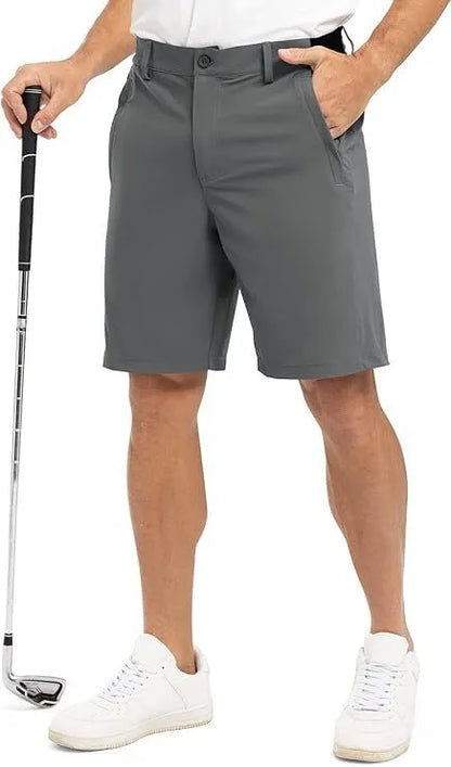 🔥Last day promotion🔥Men's Stretch Quick Dry Casual Work Golf Shorts
