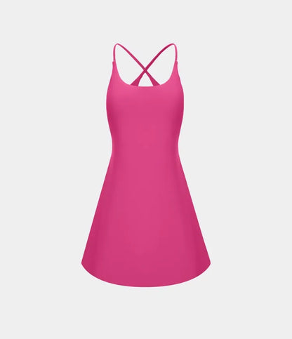 Plush Backless Active Dress-Easy Peezy