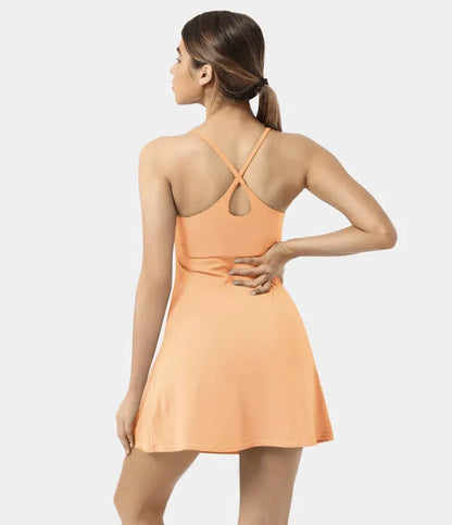 Plush Backless Active Dress-Easy Peezy