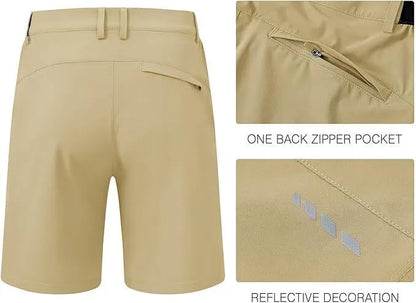 🔥Last day promotion🔥Men's Stretch Quick Dry Casual Work Golf Shorts