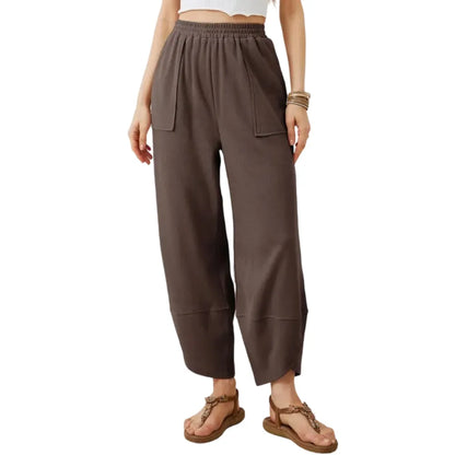 Women's wide-leg relaxed casual pantsone-piece wide-leg trousers