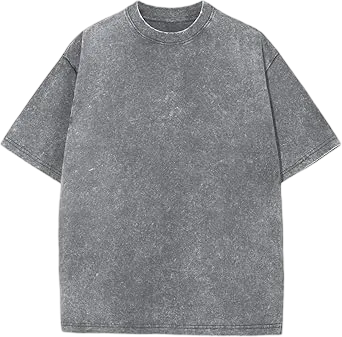 Men's  Acid Wash Cotton T-Shirts