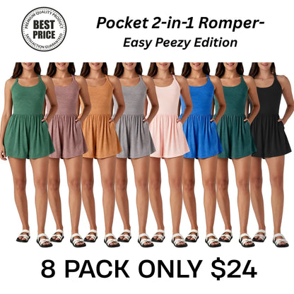 Women’s Pocket 2-in-1 Romper