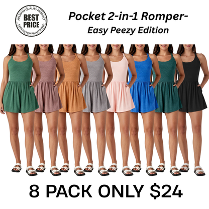 Women’s Pocket 2-in-1 Romper