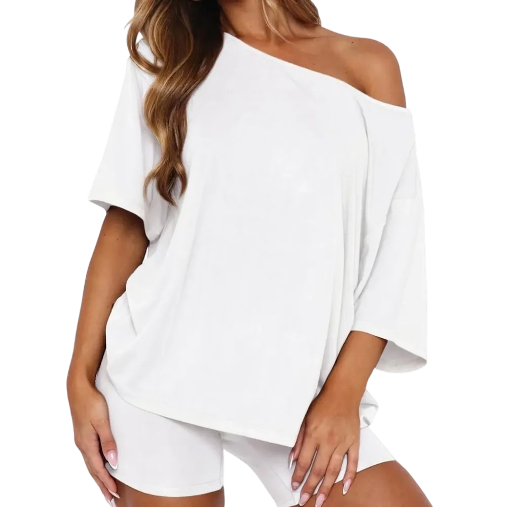 Women’s Off-Shoulder Lounge Set