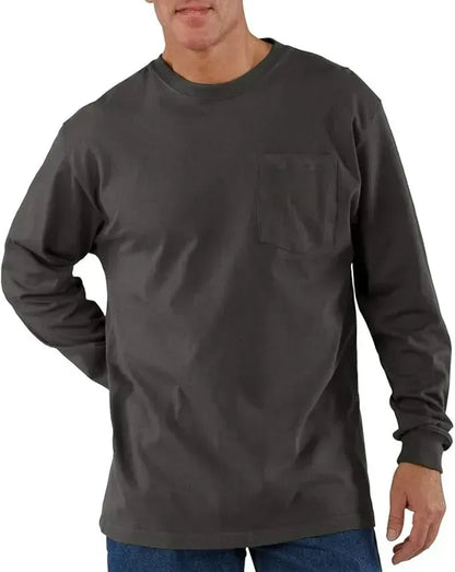 🔥Last Day 89% OFF🔥 CHT Men's K87&K126 Workwear Loose Fit Heavyweight Short-Sleeve Pocket T-Shirt (Also Available in Regular & Tall)