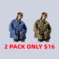 2-Pack(Light Blue+Ochre Brown)