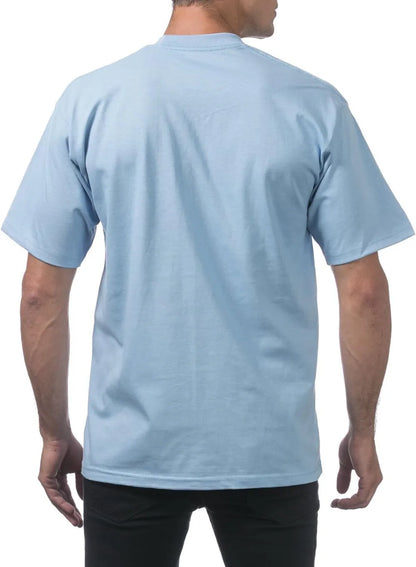 🔥Men's Heavyweight Cotton Short Sleeve Crew Neck T-Shirt