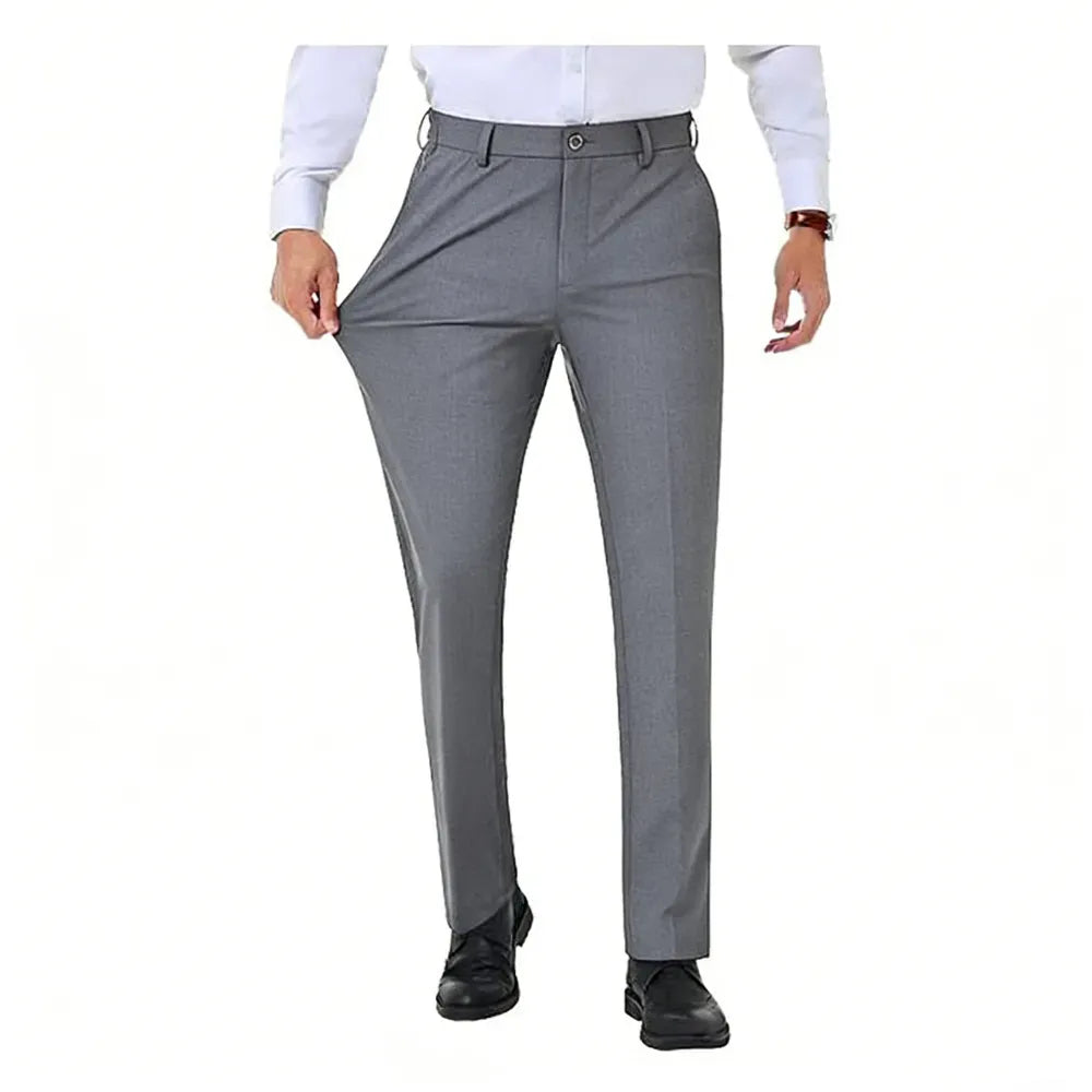 Men's Stretch Dress Pants No Iron Golf Pants Expandable