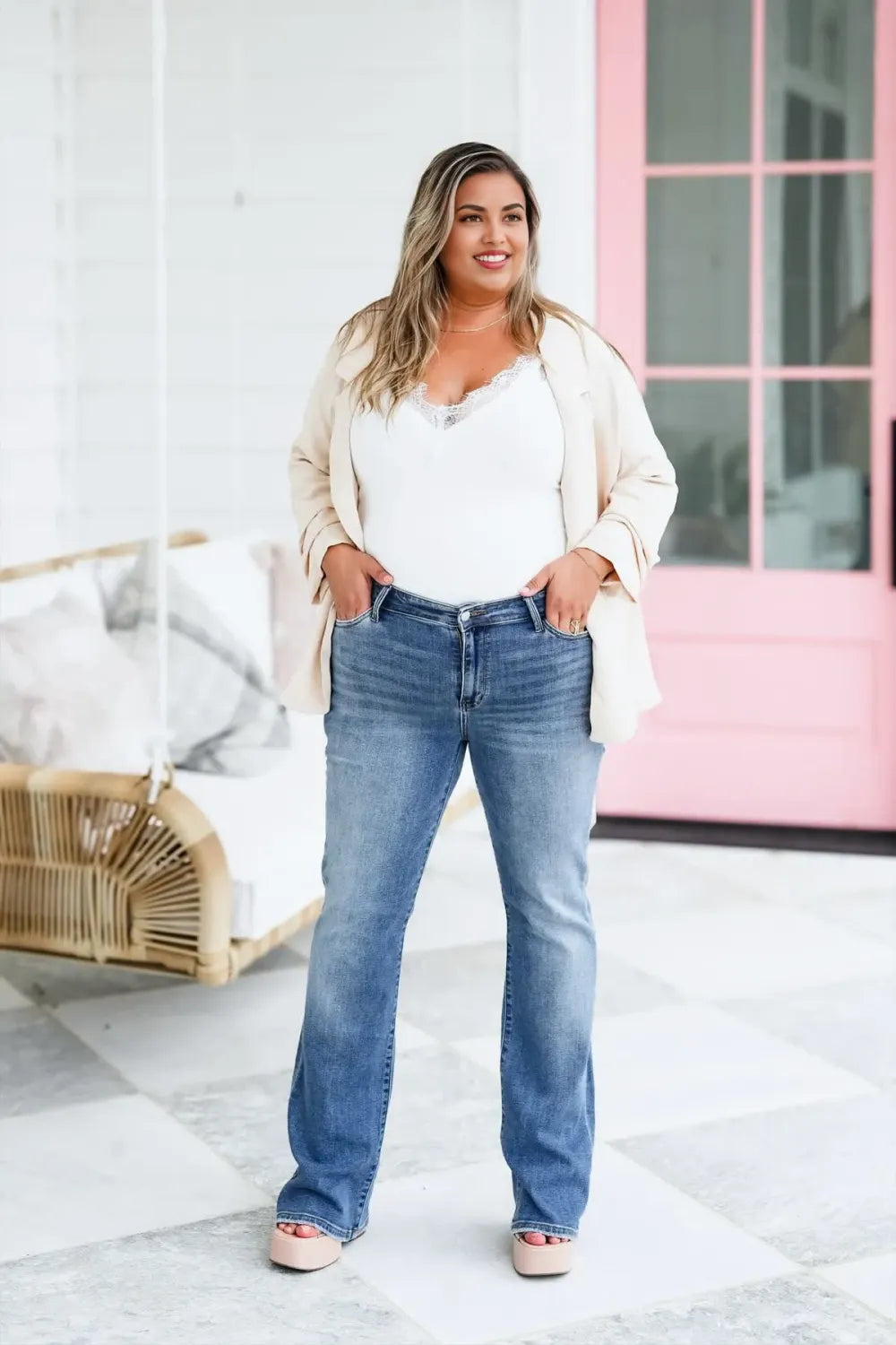 Holy Grail Tummy Control Bootcut Jeans (Buy 2 Free Shipping)