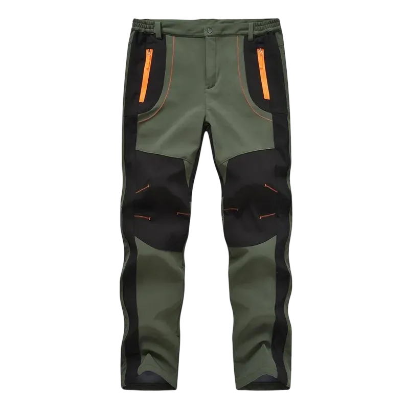 Men's Waterproof Fleece-Lined Softshell Pants