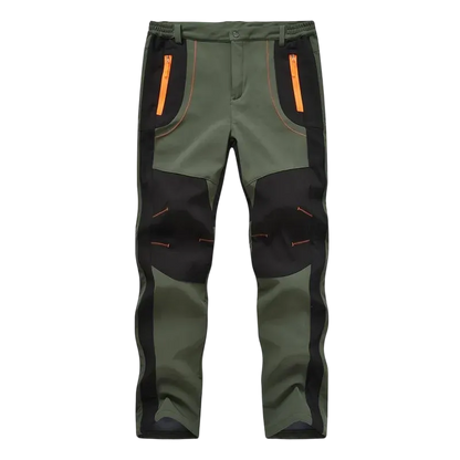 Men's Waterproof Fleece-Lined Softshell Pants