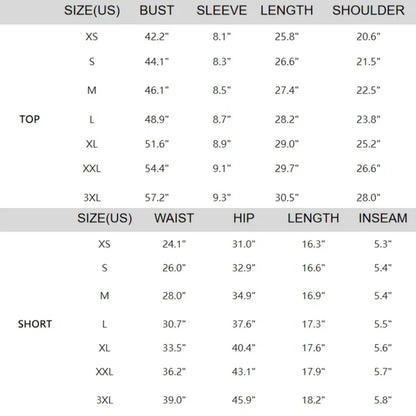 Women's Casual Oversized Crewneck Split Hem Shirts & Side Pocket Shorts Set