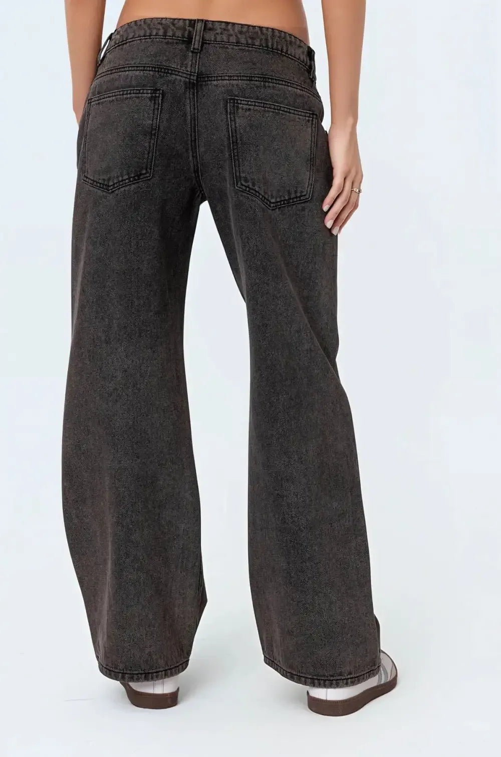 ⚡Last day only $29.9🔥 Raelynn Washed Low Rise Baggy Jeans