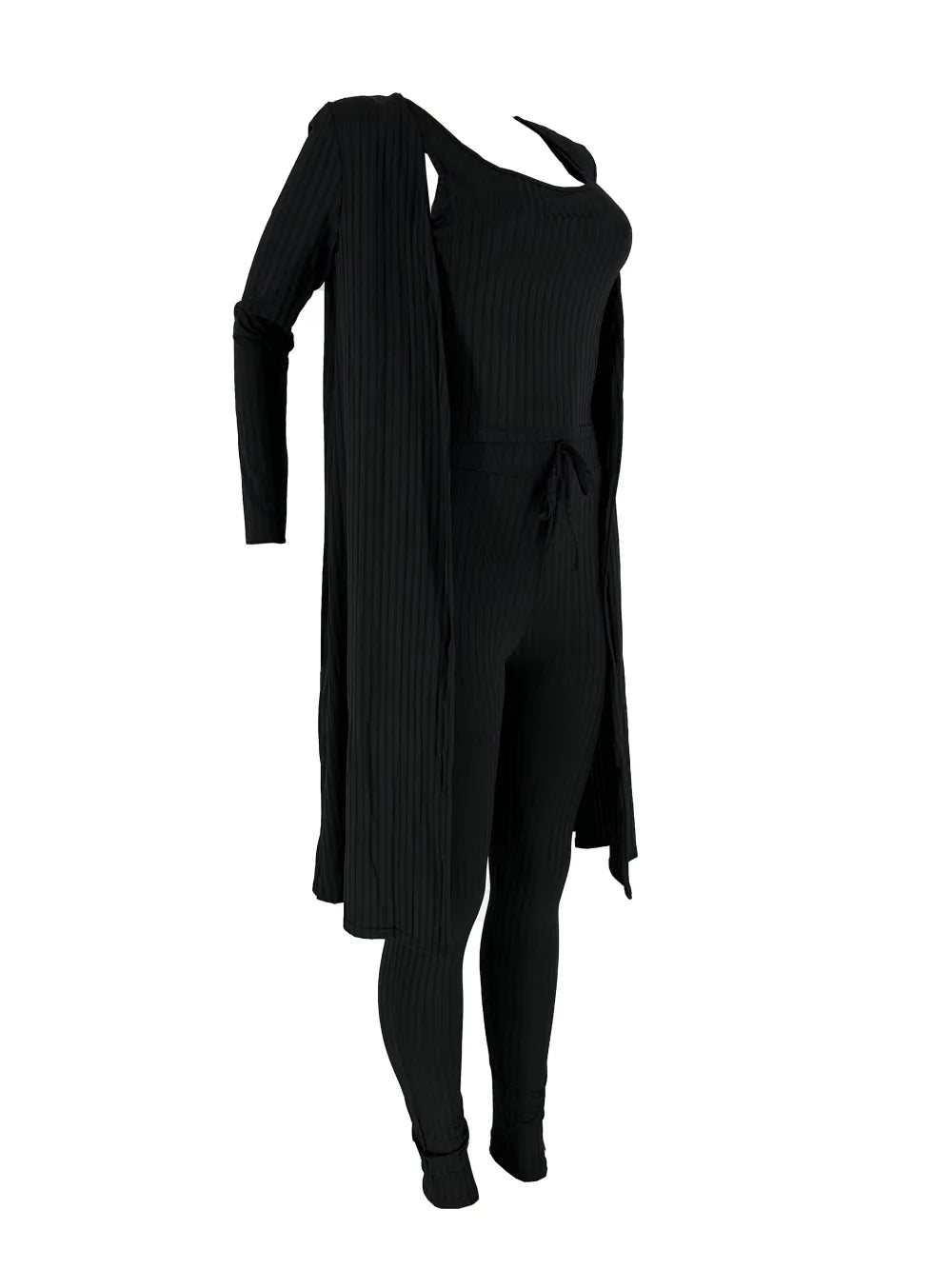 Women 3 Piece Wide Leg Pants Set Casual Long Sleeve Jacket Cardigan With Solid Tank Pants Set Dinner Suit Women