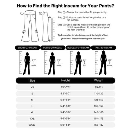 🔥8- PACK Women Loose High-Waist Business Casual Pants
