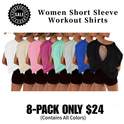 Women's Short Sleeve Workout Shirts