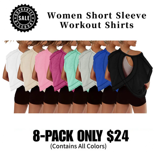 Women's Short Sleeve Workout Shirts