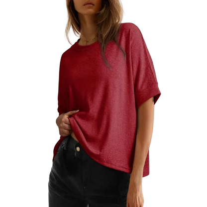 Women's Basic Tee Comfortable Soft Fit