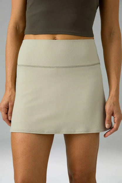 Women's High Waisted Tennis Skirts Built-in Shorts with Pockets Golf Skorts Activewear Outdoor