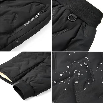 Men’s Thermal Fleece-Lined Winter Pants – Warm, Functional & Stylish Outdoor Trousers