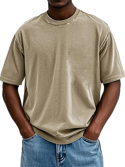 Independence Day Sale⚡10 Packs for $34.99⚡ -Fashion Washed Retro Round Neck Short-sleeved T-shirt(Unisex)