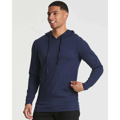 Men's Cotton Lightweight Casual Pullover Drawstring Hoodie With Pocket  (Big & Tall)