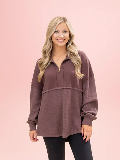 Quarter Zip Pullover