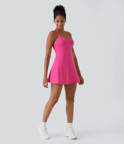 Plush Backless Active Dress-Easy Peezy