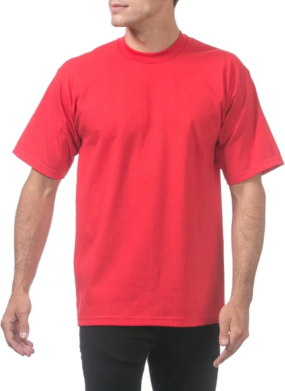 🔥Men's Heavyweight Cotton Short Sleeve Crew Neck T-Shirt