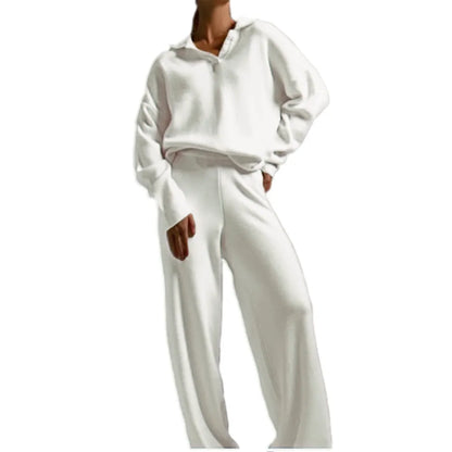 Knit Top and Wide Leg Pants 2 Piece Set