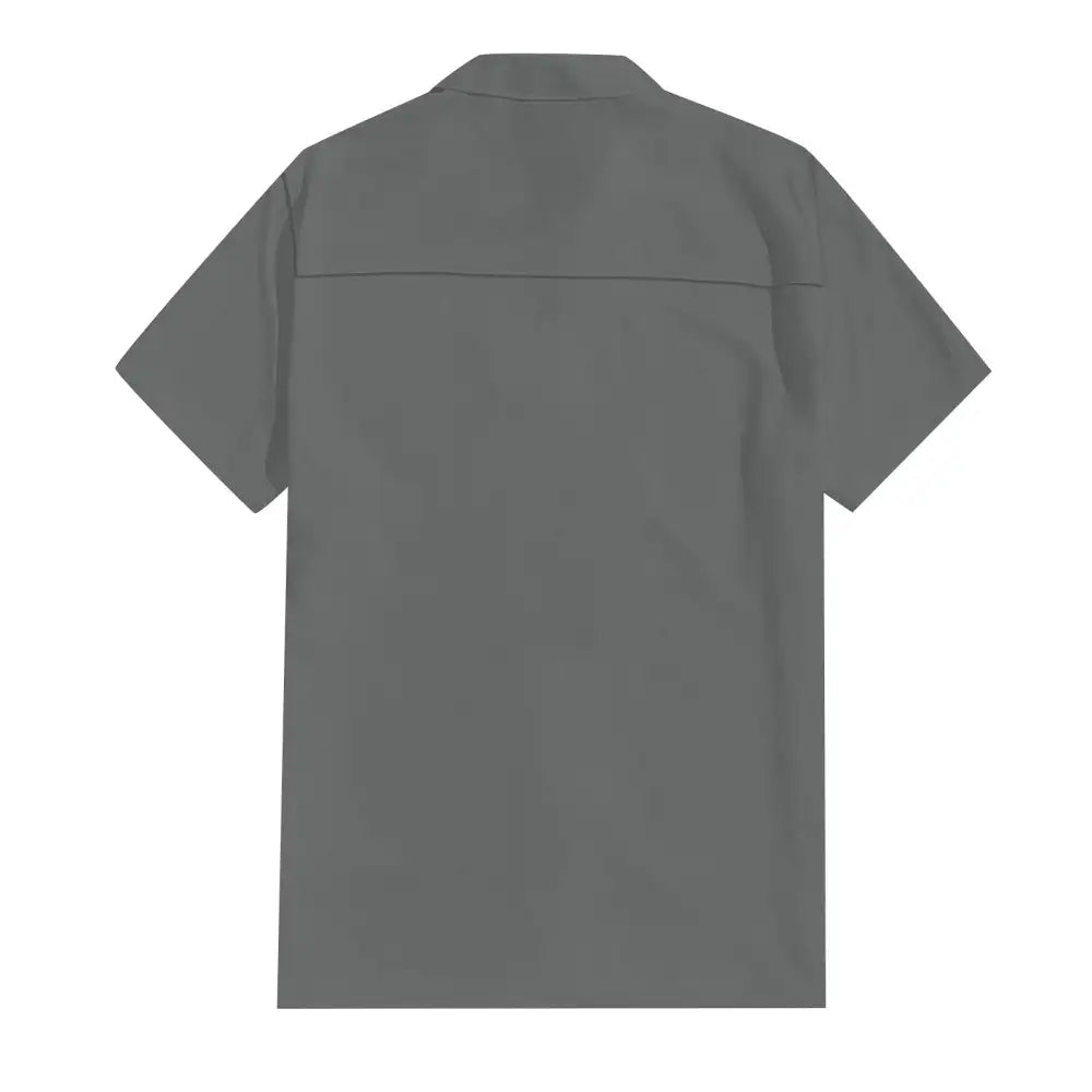Classic Beach Men Polo Shirt Collar Short Sleeved Work Shirts for Men