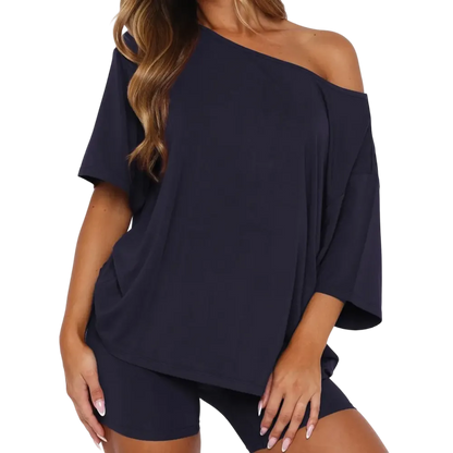 Women’s Off-Shoulder Lounge Set