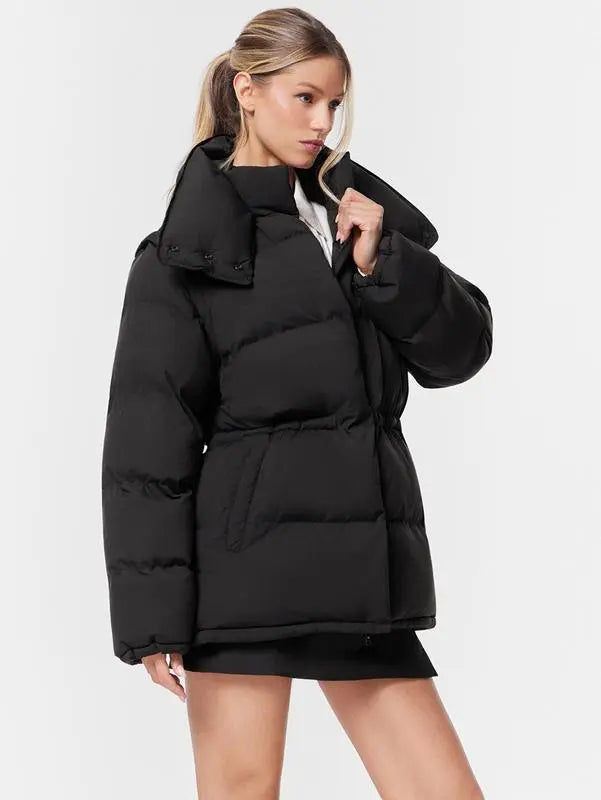 PolarPlay Soft Warm Chill Water-Repellent Lightweight Adjustable Cuffs Waist Detachable Sleeves Collar Puffer Jacket Vest Autumn Winter Outdoor Daily Casual