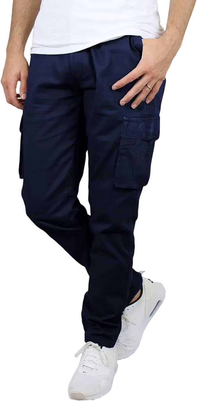Men's Flex Stretch Cotton Cargo Pants