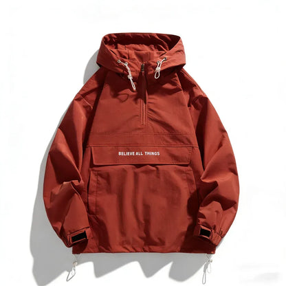 Men's Half Zip Windbreaker Jacket
