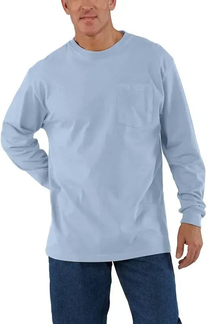 🔥Last Day 89% OFF🔥 CHT Men's K87&K126 Workwear Loose Fit Heavyweight Short-Sleeve Pocket T-Shirt (Also Available in Regular & Tall)