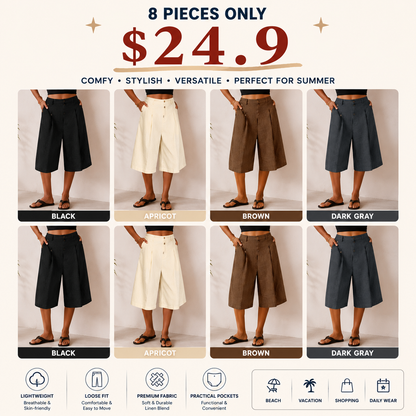 Women's Bermuda Shorts – Comfortable Fit Business Casual Summer Shorts