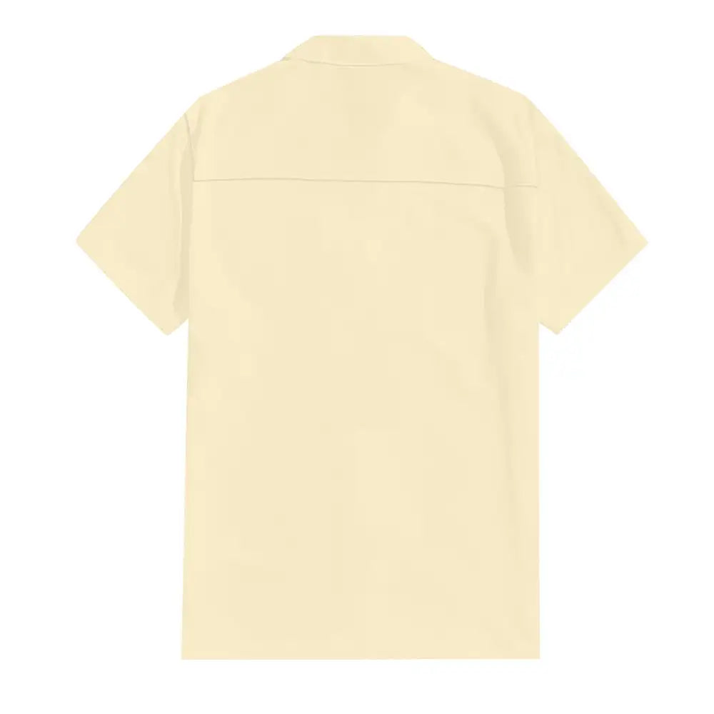 Classic Beach Men Polo Shirt Collar Short Sleeved Work Shirts for Men