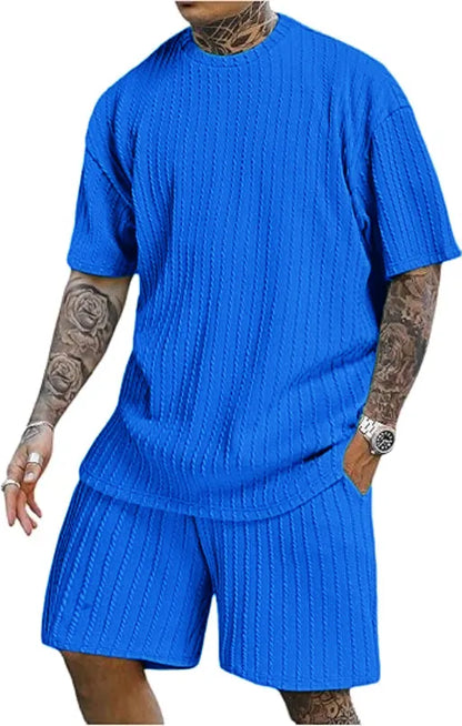 💝Last day promotion! Men's two-piece textured suit
