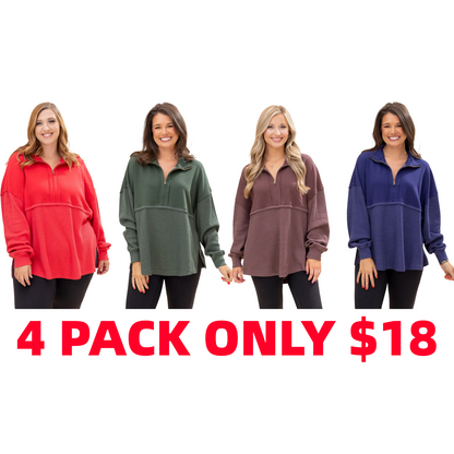 Quarter Zip Pullover