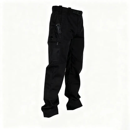 Men's Solid Color Tactical Work Pants
